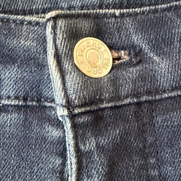 Pilcro Anthropologie High-Rise Womens 29 Ultra Flare Jeans Boho Stretch - Picture 4 of 11